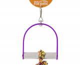 ACRYL ZITSTOK 42,5 CM MET TOUWKNOOP