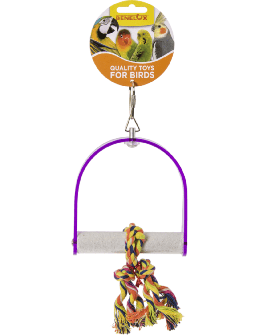 ACRYL ZITSTOK 42,5 CM MET TOUWKNOOP ACRYL ZITSTOK 42,5 CM MET TOUWKNOOP