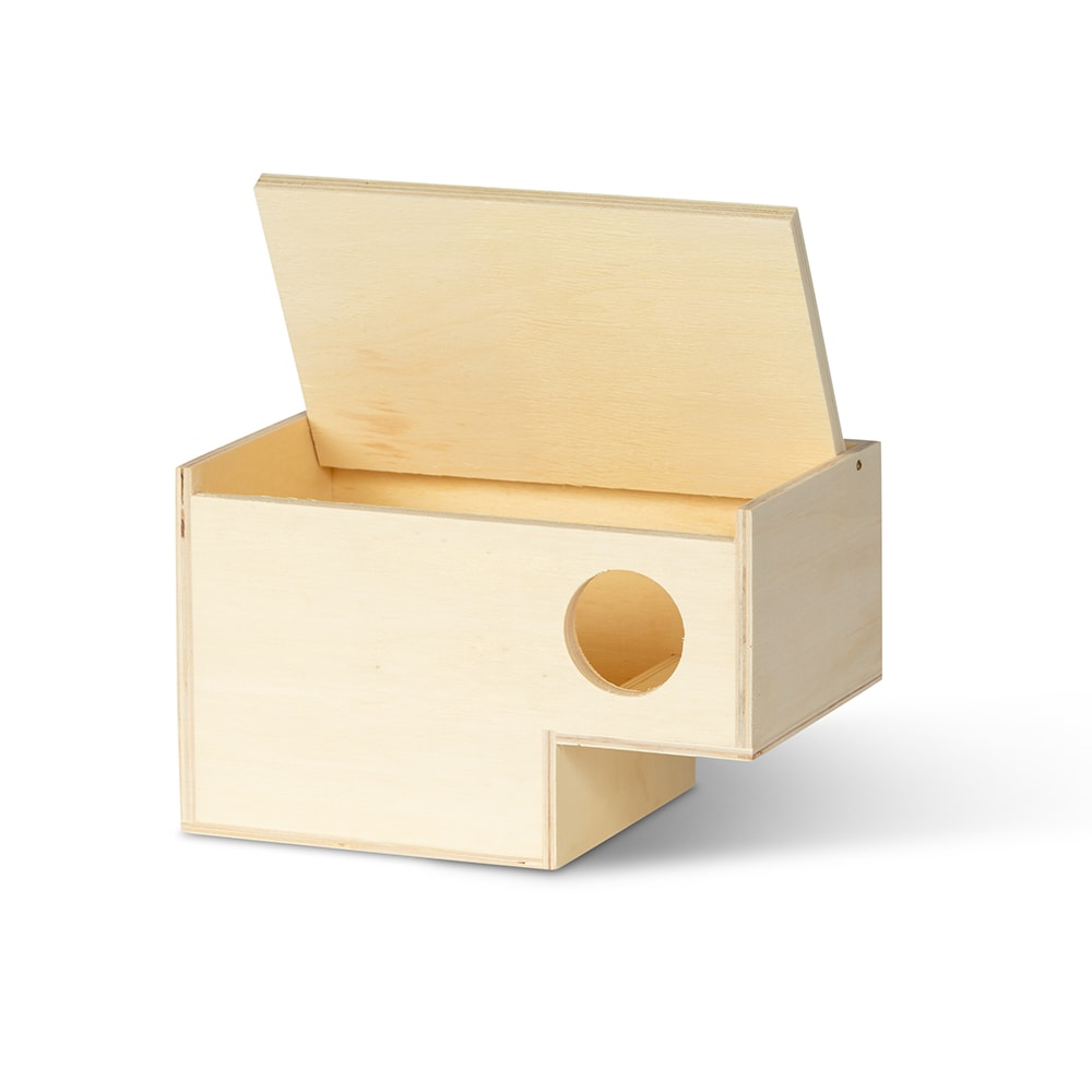 Nestkast gouldamadine instap Nestkast gouldamadine instap