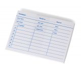 kweekkaart voor houder met draad