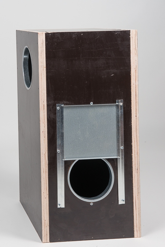 Nestkast amazone zijkant broedblok amazone