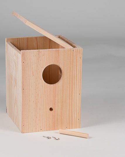 Broedblok nestkast parkiet