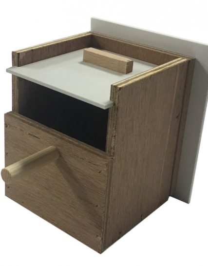 Nestkast tropen voor de broedkooi