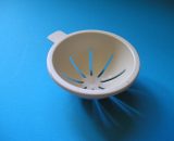 Plastic nest met lip