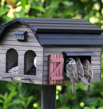 Voederhuisje Foderlada Brun