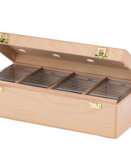 Vogeltransportkist 4 vak