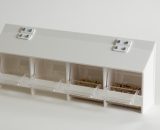 Kunststof voedersilo / voersilo