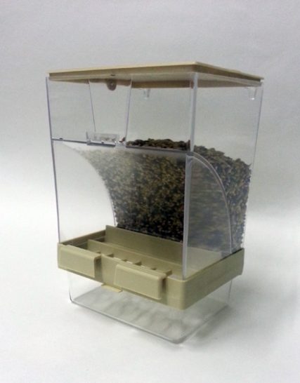 Voersilo voor in schuifdeur