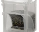 Kunststof voedersilo / voersilo 250 gram