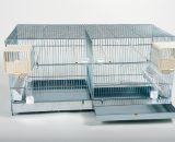 Metalen draadkooi 90 cm met voorhangnesten