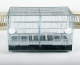 Metalen draadkooi 54,5 cm met voorhangnesten