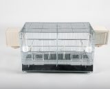 Italiaanse draadkooi met voorhangnesten 54,5 cm breed