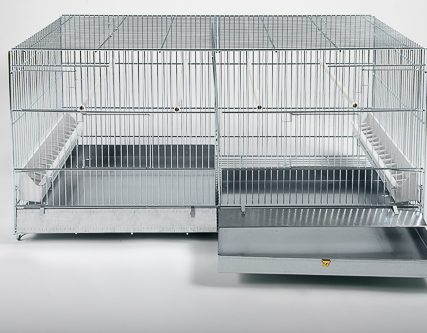 Italiaanse Metalen draadkooi/kweekkooi