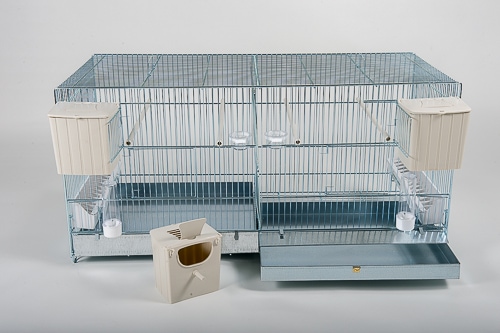 Italiaanse Metalen draadkooi/kweekkooi 90 cm breed.jpg Italiaanse Metalen draadkooi/kweekkooi 90 cm breed