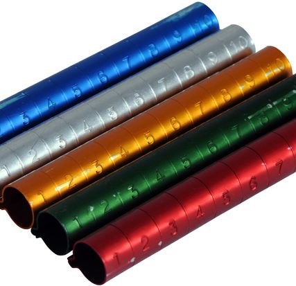 Metalen vogelringen 12 mm