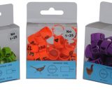 Clickring kip 16 mm genummerd