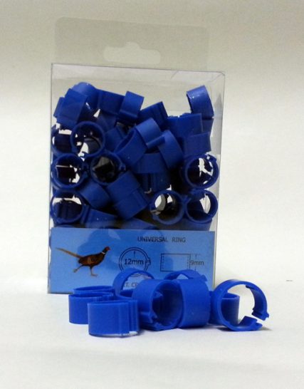 Clickring kippen of fazanten 12 mm