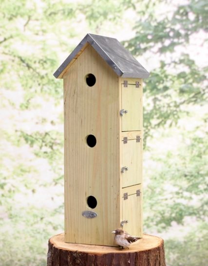 Mussenvilla / Mussenflat met zinken dak