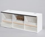 Voedersilo / voersilo kunststof 3 delig