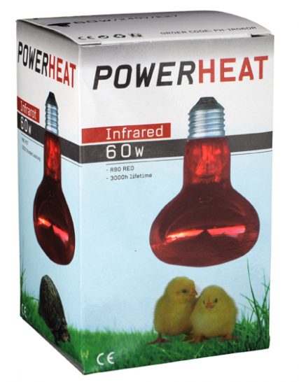 Infrarood warmtelamp 60 watt