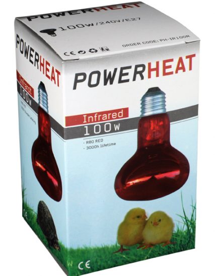 Infrarood warmtelamp 100 watt