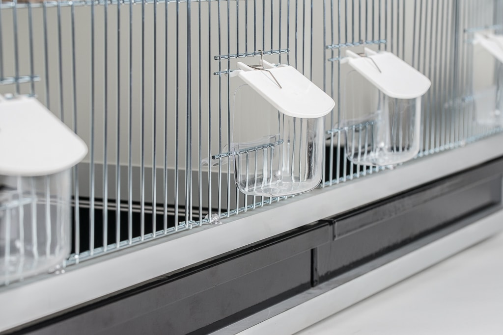 Detail ronde klepbakje klepbakje