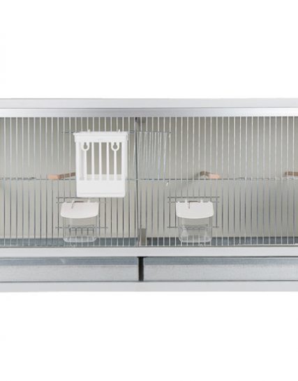 Aluminium broedkooi 120:40:40