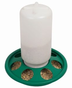 Kuikenvoerbak 1 kg met schroefsluiting