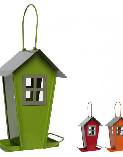 Modern voederhuisje