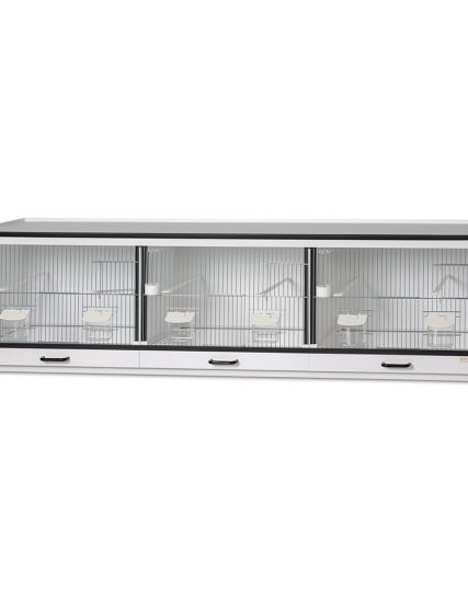 Kunststof broedkooi Bakker 3 delig