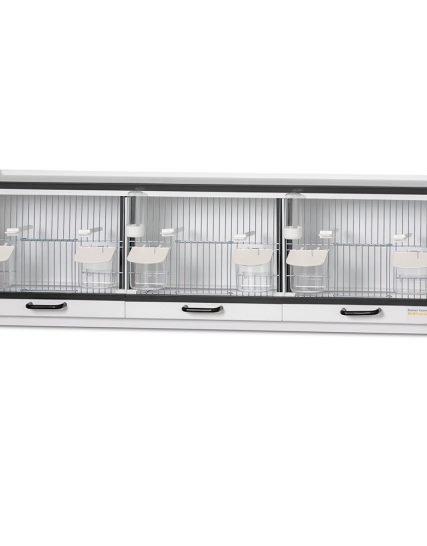 Kunststof trainingskooi driedelig