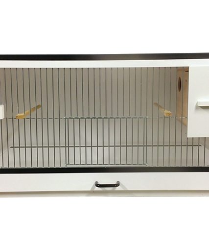 Kunststof kooi Engelse parkieten Bakker