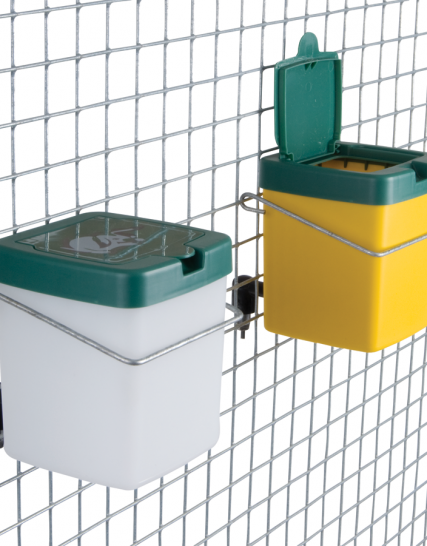 Drinkfles met klapdeksel