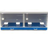 Bakker kooi blauwe lade