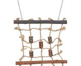 Klim- en klauterwand voor vogels