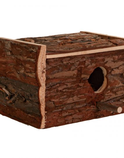 Nestkast parkiet natuurlijke uitstraling