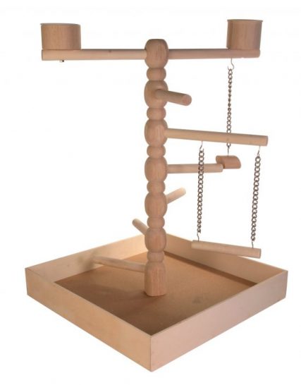 Houten Vogelspeelplaats