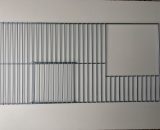 Voorfront zware uitvoering 60/30 met deur en nestkastopening