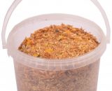 Kippenmuesli met garnaaltjes