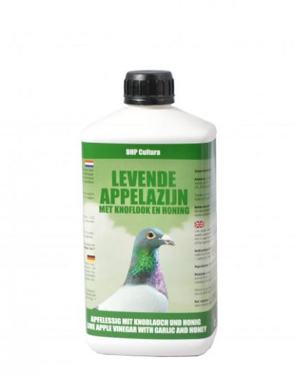 Appelazijn met honing en knoflook