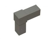 Hoekverbinding voliere 25/25 mm