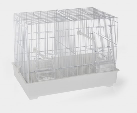 Italiaanse draadkooi wit 42 cm breed Italiaanse draadkooi wit 42 cm breed