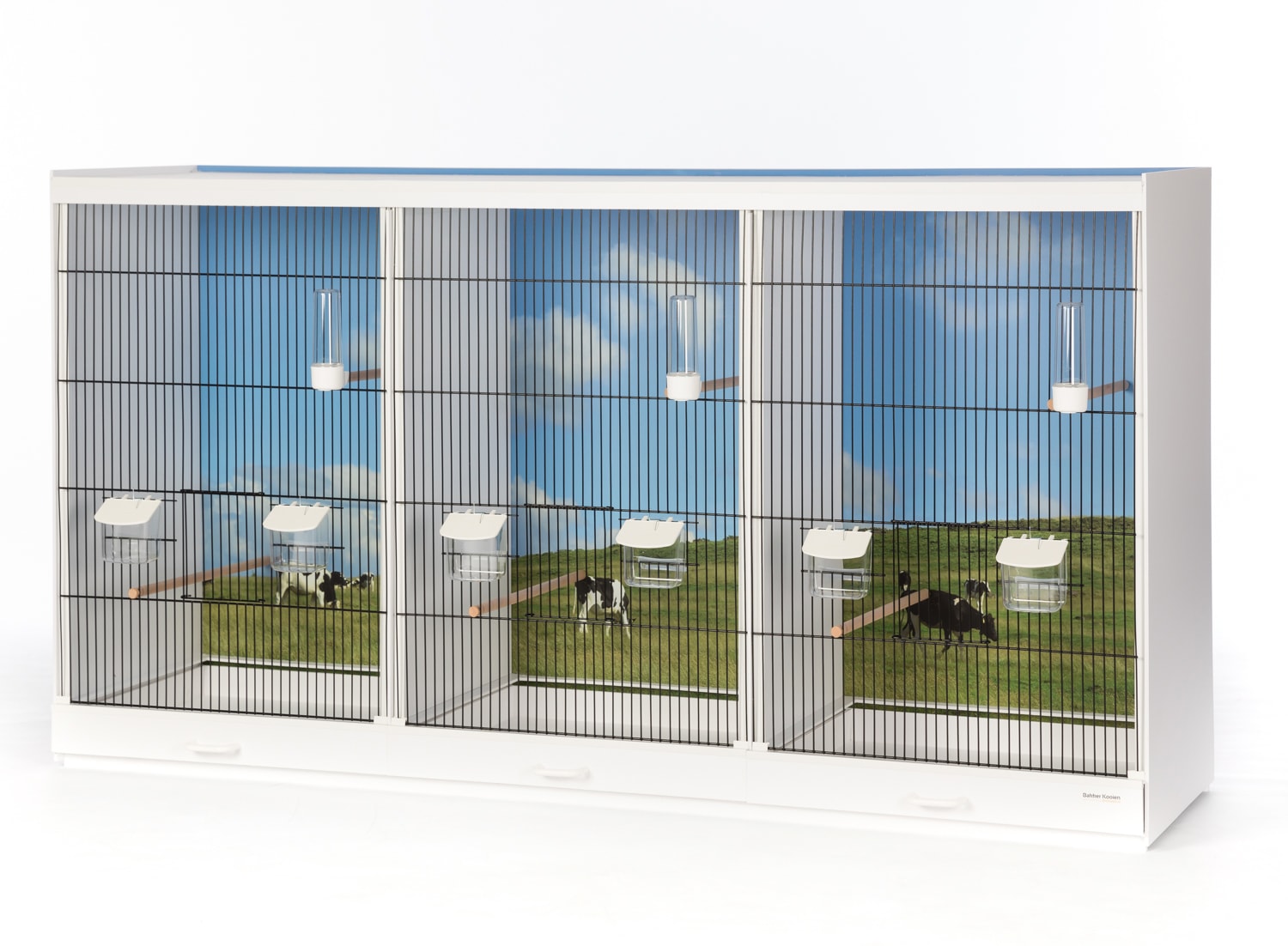 Kunststof vluchtkooi Kunststof vluchtkooi