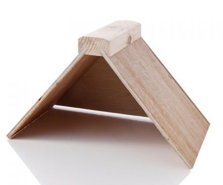 Rustplankje hout / zitschap duiven.