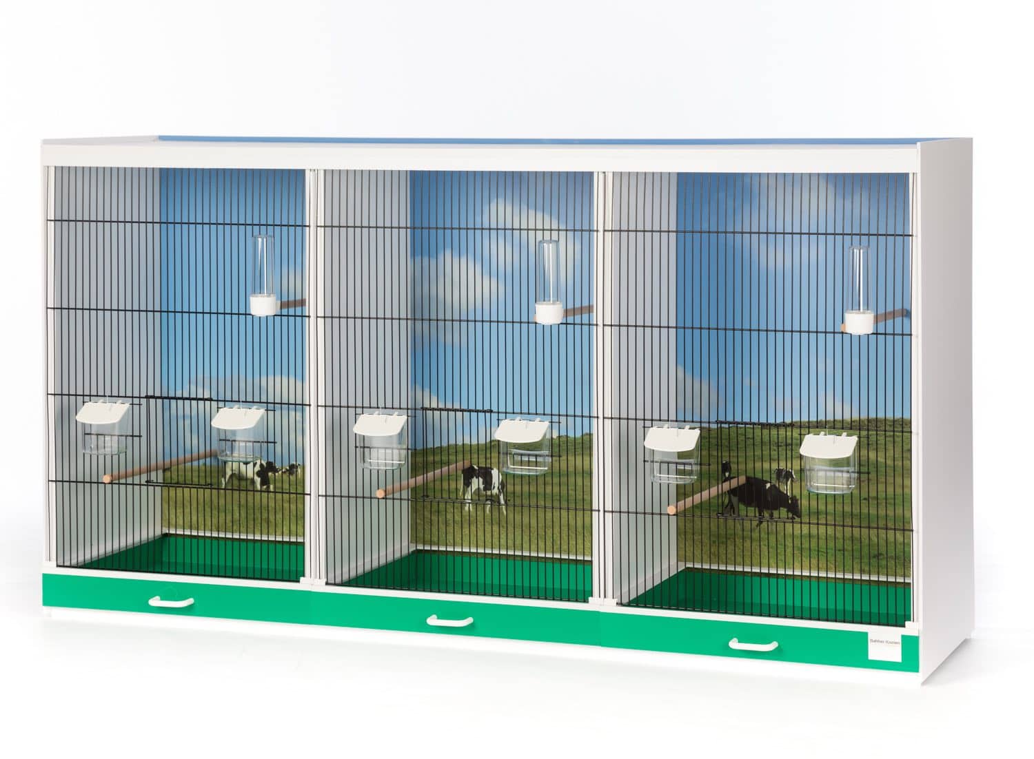 Kunststof vluchtkooi