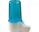 Mini drinkfontein blauw met zachte hoge voet 60 cc