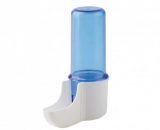 Mini drinkfontein blauw met zachte hoge voet