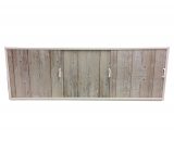 Kunststof onderkast steigerplankmotief