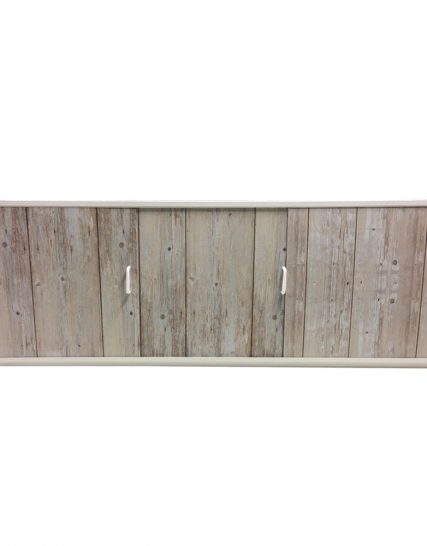 Kunststof onderkast steigerplankmotief