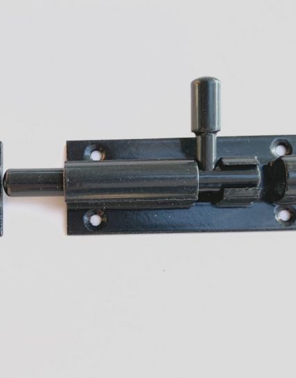 Deurgrendel voliere antraciet